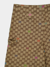 Gucci Camel and Dark Brown GG Canvas Shorts