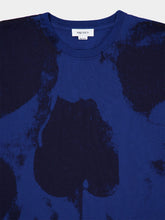 Alexander McQueen Black and Blue Engineered Skull T-Shirt