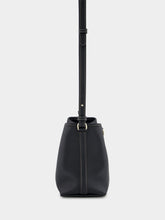 Black GG Emblem Mini Bucket Bag | PDP - Fashion Clinic