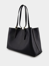 Gucci Black GG Emblem Medium Tote Bag