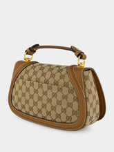 Gucci Beige and Dark Brown Blondie Small Top Handle Bag