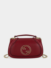 Gucci Rosso Ancora Blondie Medium Shoulder Bag