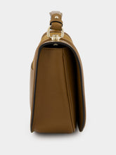 Gucci Light Brown Suede Blondie Medium Top Handle Bag