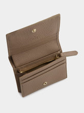 Gucci Taupe GG Emblem Mini Wallet