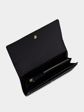 Gucci Black GG Emblem Continental Wallet