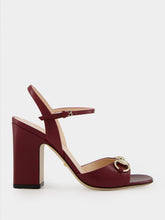 Gucci Rosso Ancora Red Horsebit Sandals
