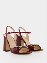 Gucci Rosso Ancora Red Horsebit Sandals