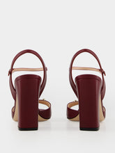 Gucci Rosso Ancora Red Horsebit Sandals