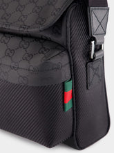 Gucci Black Medium GG Crossbody Bag
