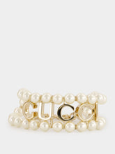 Gucci Gold Bracelet with Pearls