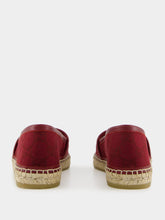 Gucci Rosso Ancora Red Espadrilles with Horsebit