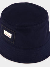 Gucci Dark Blue Cotton Canvas Bucket Hat