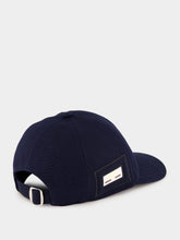 Gucci Dark Blue Cotton Canvas Baseball Hat