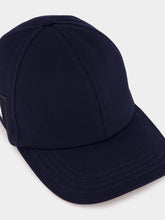 Gucci Dark Blue Cotton Canvas Baseball Hat