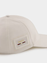 Gucci White Cotton Canvas Baseball Hat