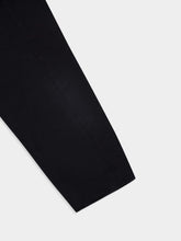 Balenciaga Black Zip-Up Jacket in Heavy Cotton