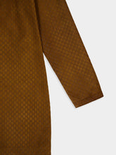 Gucci Brown GG Suede Dress with Horsebit Detail