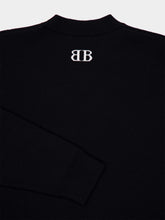 Balenciaga Black Wool Crewneck Sweater