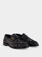 Saint Laurent Le Loafer in Black Shiny Leather