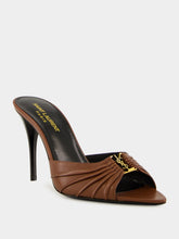 Babylone Mules in Aesthetic Brown Smooth Leather