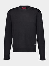 Gucci Grey Silk Cotton Crewneck Jumper