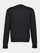 Gucci Grey Silk Cotton Crewneck Jumper