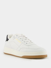 Saint Laurent Blanc Optique and Black Sneakers in Smooth Leather