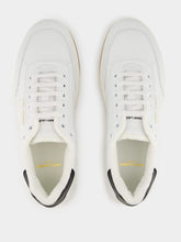 Saint Laurent Blanc Optique and Black Sneakers in Smooth Leather