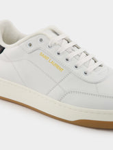 Saint Laurent Blanc Optique and Black Sneakers in Smooth Leather