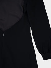 Saint Laurent Backless Mini Dress in Black Sable