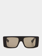 Gucci Black Rectangular Frame Sunglasses