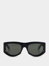 Gucci Black Rectangular-Frame Sunglasses