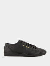 Saint Laurent Gym Sneakers in Black Smooth Leather
