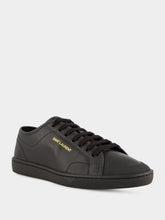 Saint Laurent Gym Sneakers in Black Smooth Leather