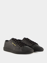 Saint Laurent Gym Sneakers in Black Smooth Leather