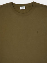 Saint Laurent Pesto Cassandre Embroidered Jumper