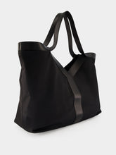 Saint Laurent Black Y Large Nylon Tote Bag