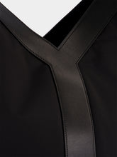 Saint Laurent Black Y Large Nylon Tote Bag