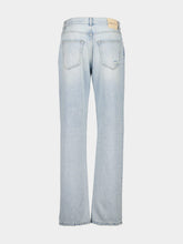 Alexander McQueen Washed Blue Stonewashed Slim Fit Jeans