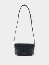 Black Small Leather Crossbody Bag