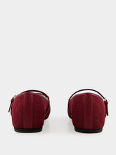 Gucci Rosso Ancora Red Horsebit Ballet Flat