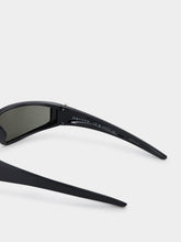 Alexander McQueen Y2K Wraparound Sunglasses in Black