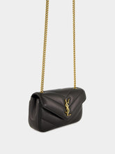 Saint Laurent Loulou Mini Bag in Black Lambskin