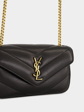 Saint Laurent Loulou Mini Bag in Black Lambskin