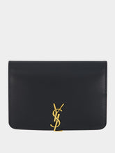 Saint Laurent Black Voltaire Passport Case