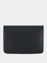 Saint Laurent Black Voltaire Passport Case