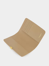 Saint Laurent Beige Voltaire Passport Case