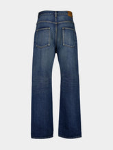 Saint Laurent High-Rise Heritage Vintage Blue Jeans