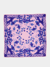 Ginori 1735 Oriente Italiano Azalea Silk Foulard