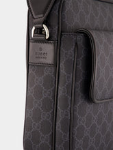 Gucci Black GG Supreme Canvas Messenger Bag